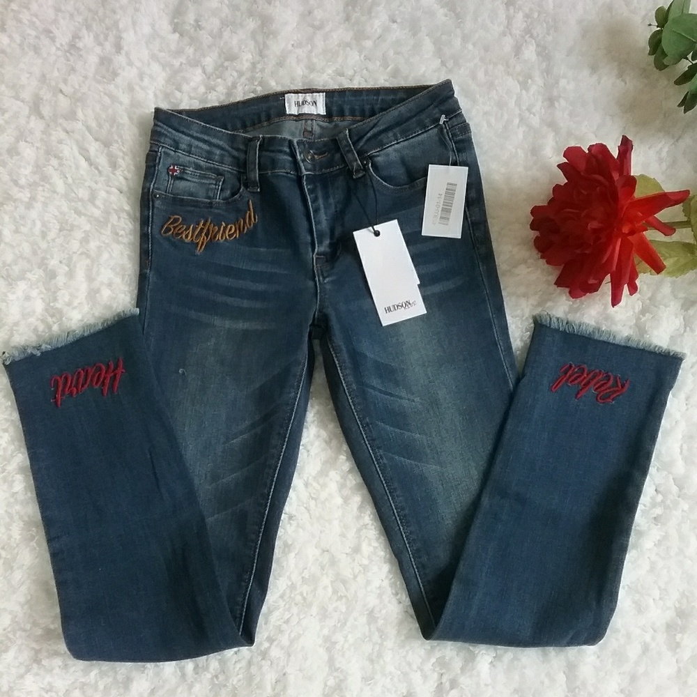 Hudson Jeans Girls Bestfriend/ Rebel/ Heart Jeans